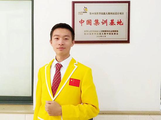 孔元元在中國集訓(xùn)基地。 受訪者供圖