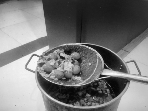 ■鹵汁中發(fā)現(xiàn)了罌粟殼。